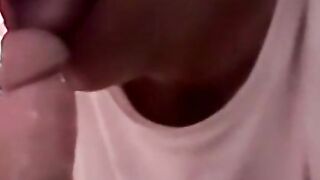 Interracial gay threesome with two mature homosexuals