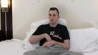 MilitaryHunk.com - Jordan Graves explores his sweet ass in a solo play session with p