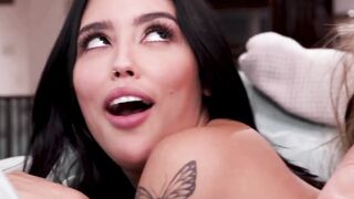 ADULT TIME - Cheating Hubby Agrees To Three-Way With Fiance Athena Anderson & Gf Vanessa Sky!