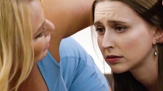 GIRLSWAY - Angry cougar Disciplines Step-Daughter Laney Grey For Having Porn Magazines