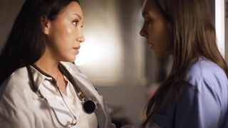 GIRLSWAY - Doctor Vicki Chase KNOWS How To Keep Nurse Sinn Sage's Mouth Busy From Telling Secrets