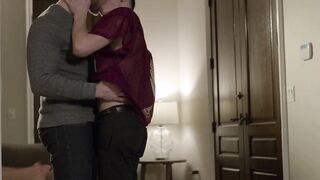 ADULT TIME - Upset Twinkie Cyrus Stark & Hunk Old Bf Caden Jackson Have Anal Swap Sex! FACIAL