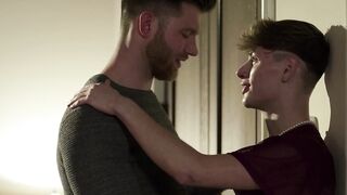 ADULT TIME - Upset Twinkie Cyrus Stark & Hunk Old Bf Caden Jackson Have Anal Swap Sex! FACIAL