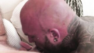 HETEROFLEXIBLE - Bear DILF Brings babe Muscle Hunk Home So Bottom Bf Can Top Too! double penetration 3SOME