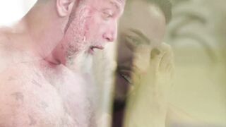 HETEROFLEXIBLE - Bear DILF Brings babe Muscle Hunk Home So Bottom Bf Can Top Too! double penetration 3SOME