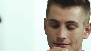 DisruptiveMovie.com - Inked army studs Roman Todd and Jkab Dale dominate recruit Trev