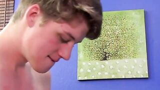 RawTwinkys.com - Slim Claytons smooth ass gets a creamy seeding in a bareback fuck