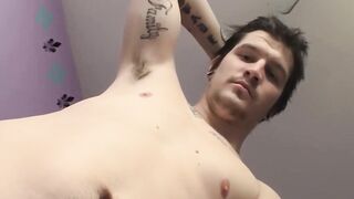 Hottie Lex Lane loves getting that nut and satisfying his meaty cock