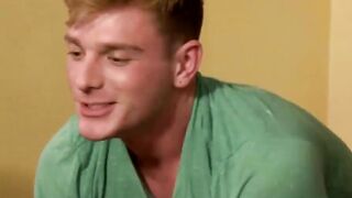 MaleIcons.com - Brent Corrigan's desire for anal fulfilled with blonde Robbie Rojo's