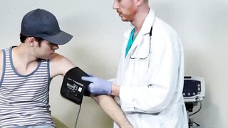 Patient Dakota Lovell takes hot pics of doctor Brody Kayman and ends up riding his bi