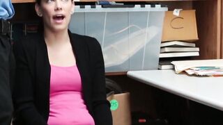 ShopliftersPunished.com - Hot teen Bobby fucks her way to freedom riding horny cop di