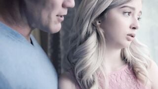 VIRGIN TABOO Obedient Slim Pure Lexi Lore Receives Very One Of A Kind Hug From Stepdaddy Derrick Pierce