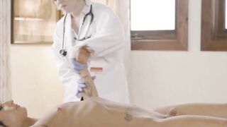TRANSFIXED - Lusty mom Doctor Dee Williams Wants To Taste Her Skinny Patient Khloe Kay's Penis