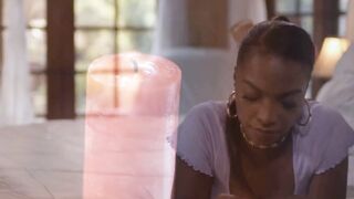 Bae Blonde Witch Jessie Saint Has Interracial Sex With Her Big Titted Black Roommate After Trying a Spell