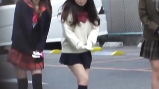 NipponSexTV.com - Asian schoolgirls voyeur lenses expose their actions in public
