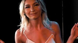 Skinny Blonde Chloe Temple Uses A Strap-On To Banged! Stepsister Lily Larimar & Got A Spot For Her Band
