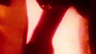 Retro hottie Michel Zen experiences a steamy cock sucking session
