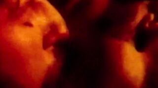 Retro hottie Michel Zen experiences a steamy cock sucking session