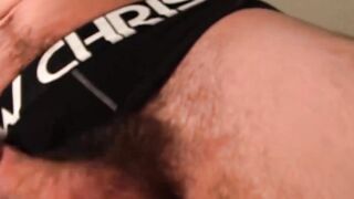 Straight dude Troy loves yanking his engorged penis in front of camera