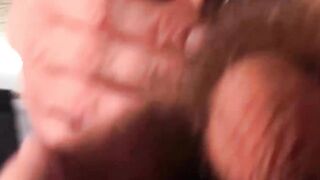 Straight dude Troy loves yanking his engorged penis in front of camera
