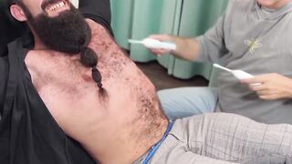 Bearded Jaxton was tickle tormented and was tied to a chair by a master