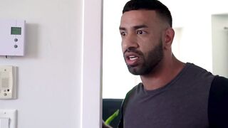 DaddiesPorno.com - Got caught in making porno punished with rough deepthroat