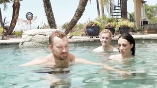 DEVILS VIDEO - Steamy Bi Sexual Three-Way With Hottie Victoria Sunshine And 2 Long Dicks