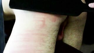Dakota White on fours begs for huge cock inside him