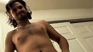 Str8Thugs.com - Straight thug Bam empties his balls out of spunky jizz in intense cum