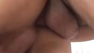 Alfredo barebacks Kevins sweet ass making him cum