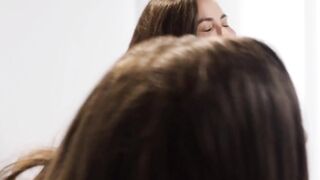 GIRLSWAY - Thin Dark Hair Maya Woulfe Has Passionate Real Sex With The Super Casey Calvert