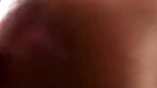 Amateur black guy jerks off solo with white dude kissing him