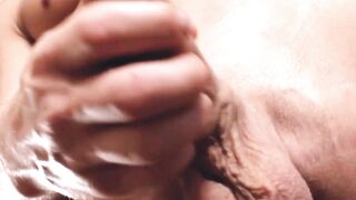 Hot chiseled abs stud wanking cock solo wearing sexy mask