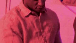 DarkGodz.com - Ebony hunk's seduction leads to an intense interracial bareback sessio