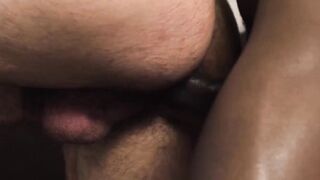 DarkGodz.com - Muscular ebony hunk's raw, balls-deep domination of a white man