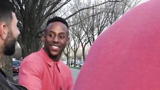 DarkGodz.com - Muscular ebony hunk's raw, balls-deep domination of a white man