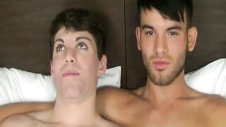 BarebackGayPorno.com - Declan Mcclain's big dick raw breeds skinny twink Eric Clark t