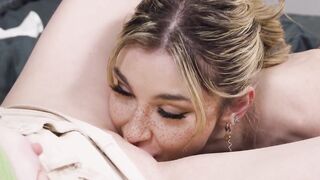 ADULT TIME - Teenage Nympho Myra Moans Can't Stop Masturbating Around Demi Hawks!