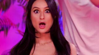 GIRLSWAY - Hottie Alexis Tae Surprises Hot Eliza Ibarra With BIG STRAP-ON During Three-Way Contest