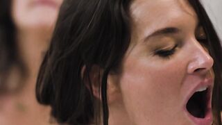 GIRLSWAY - Big Tit Dark Hair Scarlett Alexis Passionately Face Fucks Her Bestie While Getting Fingering