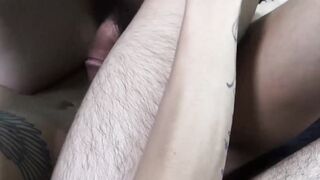 Twinkies balls swinging while his butt gets banged