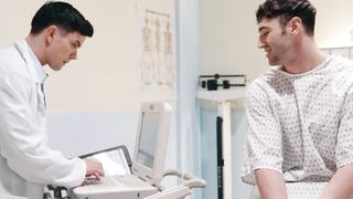 HETEROFLEXIBLE - Pervert Doctor Dakota Payne Starts Jerking Off During Michael Boston Prostate Exam