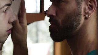 DisruptiveMovie.com - Adam Ramzi ties up Troye Jacobs for rough BDSM bondage fuck