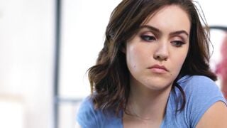 MOMMY'S WOMEN - Caring Long Chested mom Fucks a Heartbroken 18 Dark Hair to Make Her Forget Her Ex