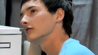 Little Noah Carlisle gets extracurricular cock wild sucking and riding