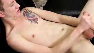 BoyObsession.com - Skyler's massive dildo pleasure and horny toy play with a big fini
