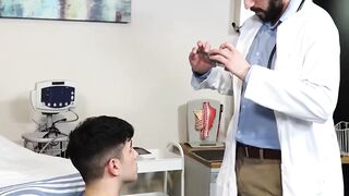 Hot Scott Demarco rams twink Rob Quin all over the office to get him in shape for the