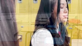Sneaky teacher Donnie Rock fucks his hot asian student Jade Luv and Phoebe Kalib