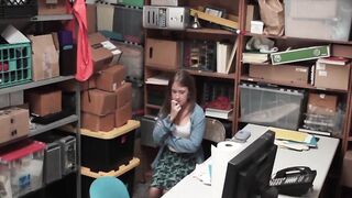 ShopliftersPunished.com - Brooke Bliss slammed deep by big dick cop in the office tak