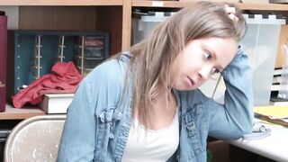 ShopliftersPunished.com - Brooke Bliss slammed deep by big dick cop in the office tak